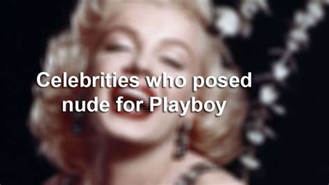 nakend women|25 Celebrity Women Who Posed for Playboy: Photos